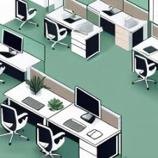 How Much Space Should Be Between Desks In An Office?