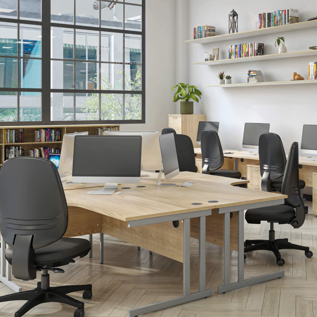 Workwise single cantilever Office Desks 