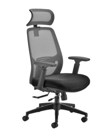 ActiveEase High Back Mesh Office Chair Mesh Office Chairs TC Group Black 