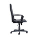 Ascona High Back Executive Chair - Black Faux Leather Seating Dams 