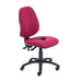 Calypso Ergonomic Office Chair OPERATOR TC Group Claret No Arms Self Assembly (Next Day)