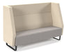 Encore High Back Three Person Sofa SOFT SEATING Social Spaces Metal Feet 