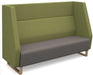 Encore High Back Three Person Sofa SOFT SEATING Social Spaces Wooden Feet 