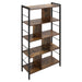 HOMCOM Industrial Bookcase Shelf BOOKCASES AOSOM 