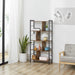 HOMCOM Industrial Bookcase Shelf BOOKCASES AOSOM 