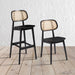 Relish Natural Cane Back Barstool Café Furniture zaptrading 