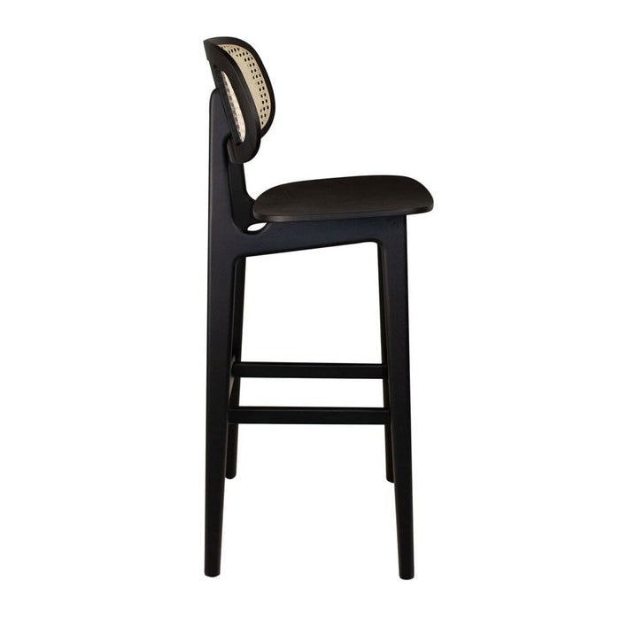 Relish Natural Cane Back Barstool Café Furniture zaptrading 