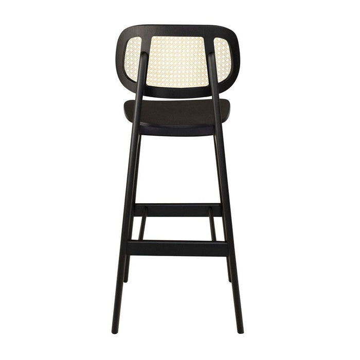 Relish Natural Cane Back Barstool Café Furniture zaptrading 