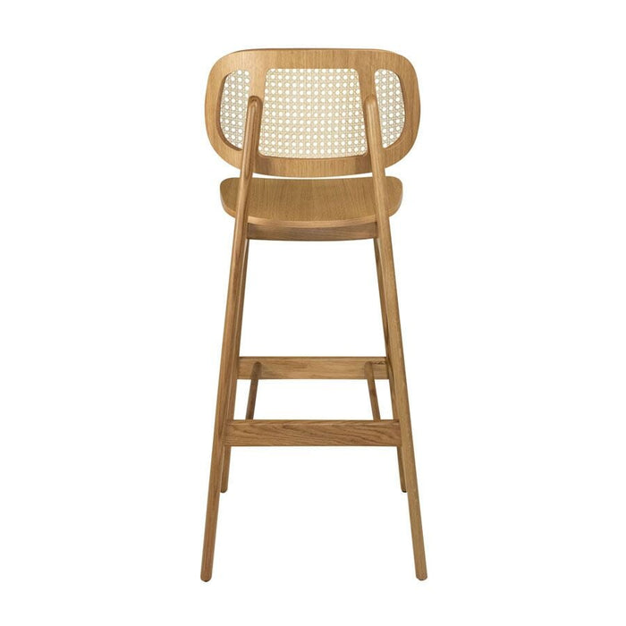 Relish Natural Cane Back Barstool Café Furniture zaptrading 