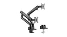 Sigma Monitor Arm FURNITURE ACCESSORY Metalicon Black Double 