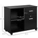 Vinsetto Filing Cabinet with Wheels (Draft) FILING AOSOM 