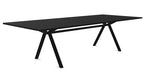 VPAX Boardroom Table WORKSTATIONS VEPA 2800mm x 1200mm Black Black