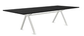 VPAX Boardroom Table WORKSTATIONS VEPA 2800mm x 1200mm Black White