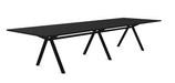 VPAX Boardroom Table WORKSTATIONS VEPA 3600mm x 1200mm Black Black