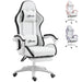 White Vinsetto Gaming Chair EXECUTIVE AOSOM 