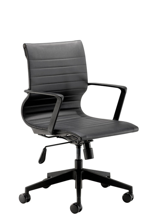 Workwise Manager Chair Seating TC Group Black - Faux Leather 