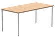 Workwise Multipurpose Meeting Table WORKSTATIONS TC Group Norwegian Beech 1600mm x 800mm 