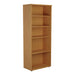 2000mm High Oak Office Bookcase BOOKCASES TC Group Oak 