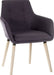 4 Legged Reception Chair SOFT SEATING & RECEP Teknik Graphite 