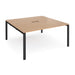 Adapt square boardroom table with central cutout Tables Dams 