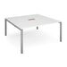 Adapt square boardroom table with central cutout Tables Dams 