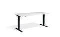 Advance Height Adjustable Desk Desking Lavoro Black 1200 x 800 Grey