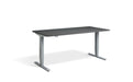 Advance Height Adjustable Desk Desking Lavoro Silver 1200 x 800 Graphite