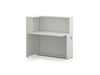 Allure Corner Reception Desk Unit RECEPTION Imperial 1000mm None Left