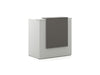 Allure Corner Reception Desk Unit RECEPTION Imperial 1000mm Overhang Right