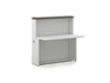 Allure Straight Central Reception Desk Unit RECEPTION Imperial 