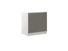 Allure Straight Central Reception Desk Unit RECEPTION Imperial Single 800mm 