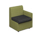 Alto modular reception seating with left hand arm Soft Seating Dams 