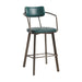 Auzet Barstool Seating zaptrading Vintage Teal 