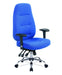 Babylon Executive Office Chair EXECUTIVE CHAIRS Nautilus Designs Blue Fabric 