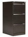 Bisley 3 Drawer Filing Cabinet Classic Steel Storage TC Group Black 