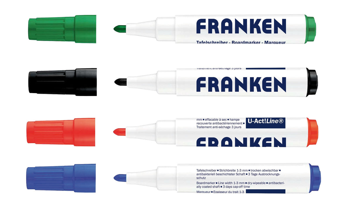 Board Markers - 4 Pack Franken Various 