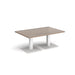 Brescia rectangular coffee table with flat square steel 1200mm x 800mm Tables Dams 