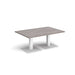 Brescia rectangular coffee table with flat square steel 1200mm x 800mm Tables Dams 