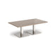 Brescia rectangular coffee table with flat square steel 1400mm x 800mm Tables Dams 