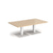 Brescia rectangular coffee table with flat square steel 1400mm x 800mm Tables Dams 