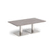 Brescia rectangular coffee table with flat square steel 1400mm x 800mm Tables Dams 