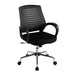 Carousel Desk Chair MESH CHAIRS Nautilus Designs Black 