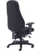 Cheetah Fabric 24hr Heavy Duty Posture Chair 24HR & POSTURE > bad back chair > 24 hr chair > call centre chair TC Group 