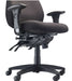 Cheetah Fabric 24hr Heavy Duty Posture Chair 24HR & POSTURE > bad back chair > 24 hr chair > call centre chair TC Group 