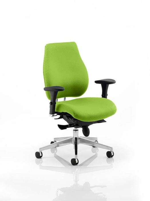 Chiro Plus Posture Chair Bespoke Posture Dynamic Office Solutions Bespoke Myrrh Green Matching Bespoke Colour 