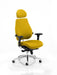 Chiro Plus Ultimate Bespoke With Headrest Posture Dynamic Office Solutions Bespoke Senna Yellow Matching Bespoke Colour 