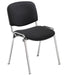 Club Conference Room Chair - Chrome Frame CONFERENCE TC Group Black Chrome 