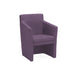 Club Upholstered Square Tub Chair SOFT SEATING & RECEP Nowy Styl Purple CSE09 No 