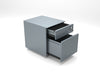 CUBE Steel Low Pedestal File Drawer PEDESTALS Metalicon 