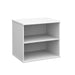 Deluxe desk high bookcase 600mm deep Wooden Storage Dams 